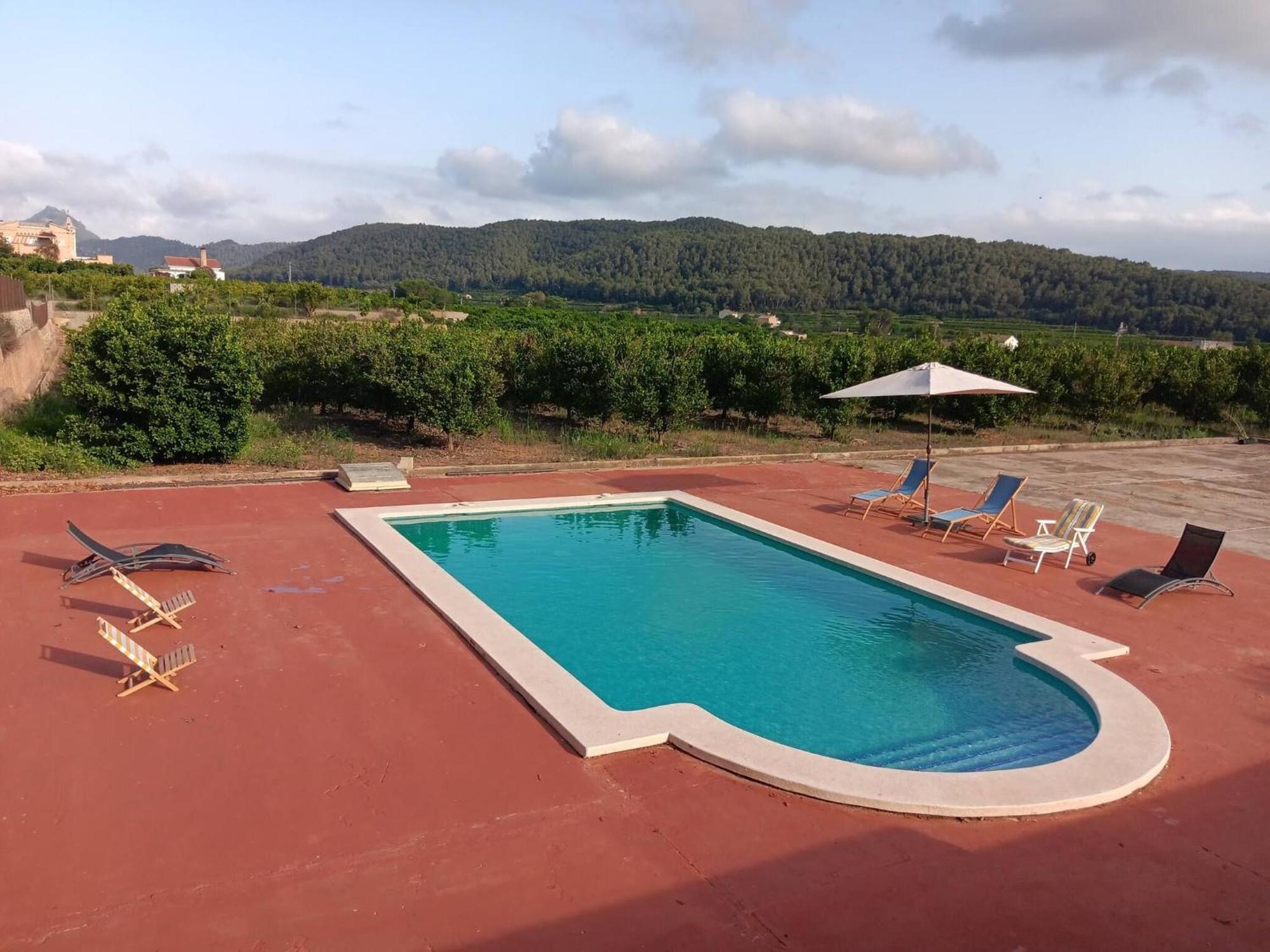 Casa Magnolia, A Rural Paradise House With Pool Alzira Esterno foto