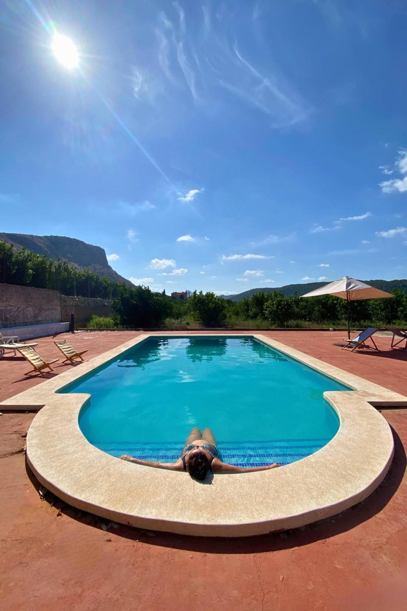 Casa Magnolia, A Rural Paradise House With Pool Alzira Esterno foto