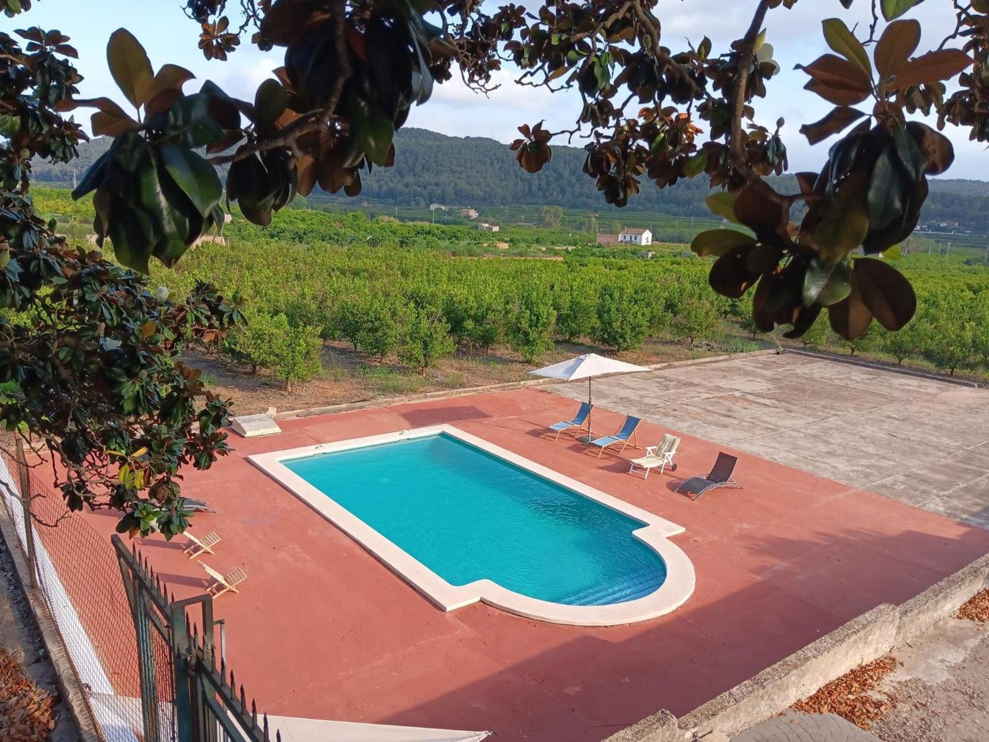 Casa Magnolia, A Rural Paradise House With Pool Alzira Esterno foto